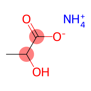 2-Hydroxypropanoic acid monoammonium salt