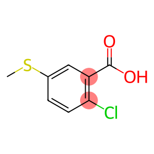 2-氯-5-(甲硫基)苯甲酸