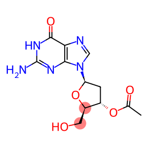 2-Amino-9-(3-O-acetyl-2-deoxy-β-D-ribofuranosyl)-9H-purin-6(1H)-one