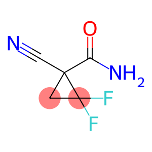 Cyclopropanecarboxamide, 1-cyano-2,2-difluoro- (9CI)