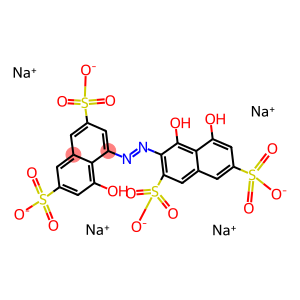 Tetrasodium 4,5-dihydroxy-3-((8-hydroxy-3,6-disulphonato-1-naphthyl)azo)naphthalene-2,7-disulphonate