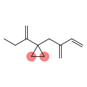 Cyclopropane, 1-(2-methylene-3-buten-1-yl)-1-(1-methylenepropyl)-