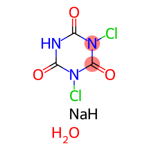 sodium 1,5-dichloro-4,6-dioxo-1,3,5-triazinan-2-olate dihydrate