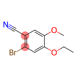 Benzonitrile, 2-bromo-4-ethoxy-5-methoxy-