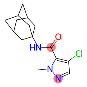 N-(1-adamantyl)-4-chloro-1-methyl-1H-pyrazole-5-carboxamide