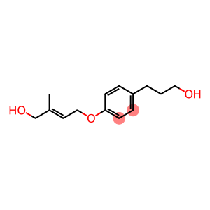 Benzenepropanol, 4-[[(2E)-4-hydroxy-3-methyl-2-buten-1-yl]oxy]-