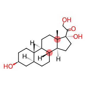 Pregnan-20-one, 3,17,21-trihydroxy-, (3.beta.,5.alpha.)-