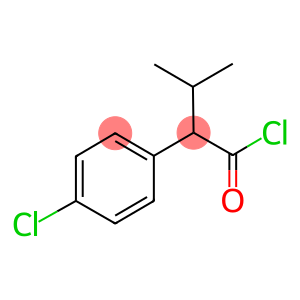 (S,R)2-(4-氯苯基)-3-甲基丁酰氯