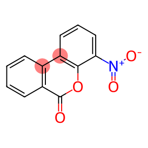 6H-Dibenzo[b,d]pyran-6-one, 4-nitro-