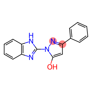 1-(1H-benzimidazol-2-yl)-3-phenyl-1H-pyrazol-5-ol