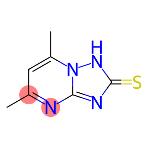 [1,2,4]Triazolo[1,5-a]pyrimidine-2(1H)-thione, 5,7-dimethyl-