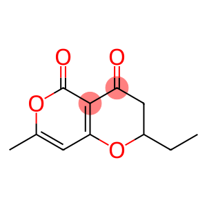 4H,5H-Pyrano[4,3-b]pyran-4,5-dione,2-ethyl-2,3-dihydro-7-methyl-(9CI)