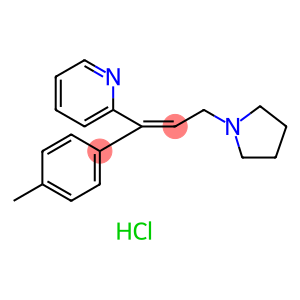 2-[(1Z)-1-(4-Methylphenyl)-3-(1-pyrrolidinyl)-1-propen-1-yl]pyridine monohydrochloride