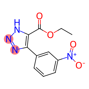 5-(3-Nitrophenyl)-1H-1,2,3-triazole-4-carboxylic acid ethyl ester