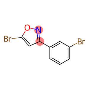 Isoxazole, 5-bromo-3-(3-bromophenyl)-
