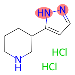 3-(1H-吡唑-3-基)哌啶二盐酸盐