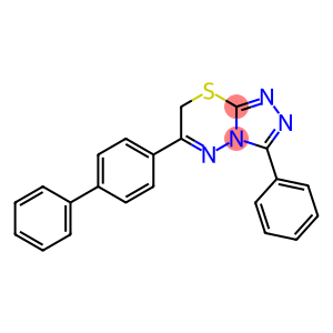 6-[1,1'-biphenyl]-4-yl-3-phenyl-7H-[1,2,4]triazolo[3,4-b][1,3,4]thiadiazine