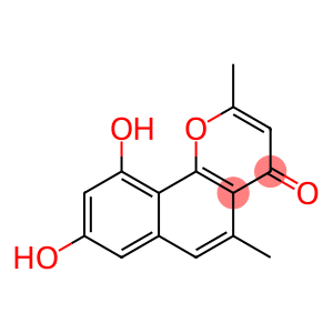 8,10-Dihydroxy-2,5-dimethyl-4H-naphtho[1,2-b]pyran-4-one