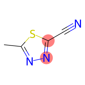 1,3,4-Thiadiazole-2-carbonitrile, 5-methyl-