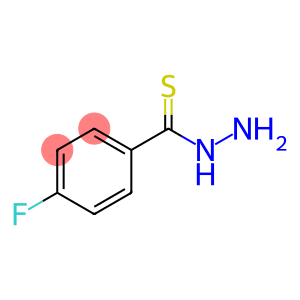 Benzenecarbothioic acid, 4-fluoro-, hydrazide