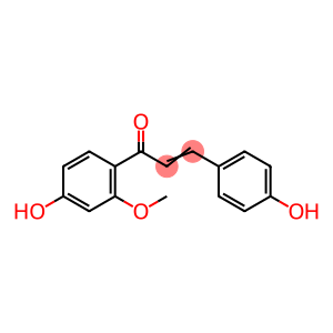 1-(4-hydroxy-2-methoxyphenyl)-3-(4-hydroxyphenyl)prop-2-en-1-one