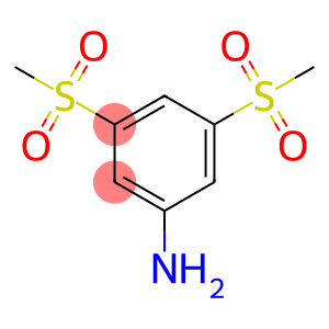 Benzenamine, 3,5-bis(methylsulfonyl)-