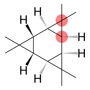 (1alpha,2alpha,4alpha,5beta,7beta,8alpha)-3,3,6,6,9,9-Hexamethyl-tetracyclo[6.1.0.0(2,4).0(5,7)]nonane