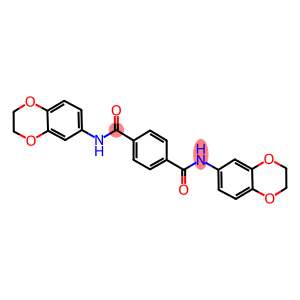 N~1~,N~4~-di(2,3-dihydro-1,4-benzodioxin-6-yl)terephthalamide