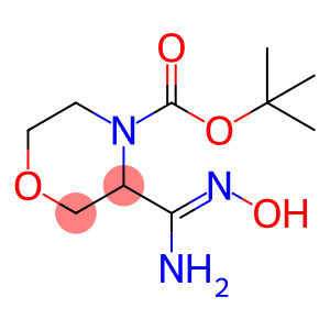 TERT-BUTYL-3-(N'-HYDROXYCARBAMIMIDOYL)MORPHOLINE-4-CARBOXYLATE