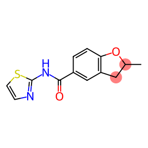 5-Benzofurancarboxamide, 2,3-dihydro-2-methyl-N-2-thiazolyl-