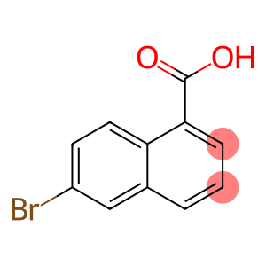 1-Naphthoicacid, 6-bromo- (6CI,7CI)