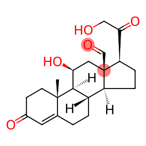 21-dihydroxy-3,20-dioxo-1(11-beta)-pregn-4-en-18-a