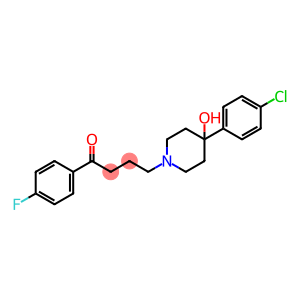 4-(4-chlorophenyl)-1-[4-(4-fluorophenyl)-4-oxobutyl]-4-hydroxypiperidinium