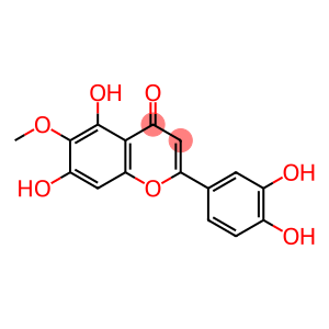 4H-1-benzopyran-4-one, 2-(3,4-dihydroxyphenyl)-5,7-dihydroxy-6-methoxy-