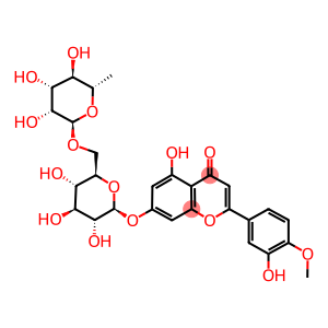 5-hydroxy-2-(3-hydroxy-4-methoxyphenyl)-4-oxo-4H-chromen-7-yl 6-O-(6-deoxy-alpha-D-mannopyranosyl)-beta-D-glucopyranoside