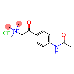 (4-acetamidophenacyl)trimethylammonium chloride