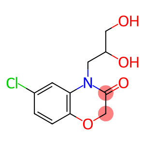 6-Chloro-4-(2,3-dihydroxypropyl)-2H-1,4-benzoxazin-3(4H)-one