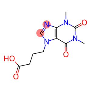 4-(1,3-二甲基-2,6-二氧代-2,3,6,7-四氢-1H-嘌呤-7-基)丁酸