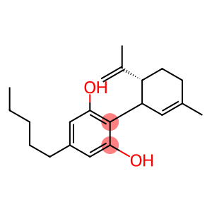 2-[(6R)-3-methyl-6-prop-1-en-2-yl-1-cyclohex-2-enyl]-5-pentyl-benzene-1,3-diol