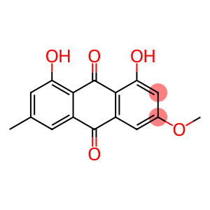 1,8-dihydroxy-3-methoxy-6-methylanthracene-9,10-dione