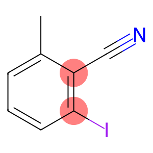 2-碘-6-甲基苄腈