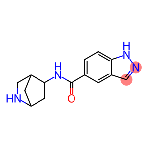 1H-Indazole-5-carboxamide,N-2-azabicyclo[2.2.1]hept-5-yl-(9CI)