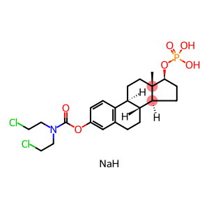 Estra-1,3,5(10)-triene-3,17-diol (17β)-, 3-[bis(2-chloroethyl)carbamate] 17-(dihydrogen phosphate), disodium salt