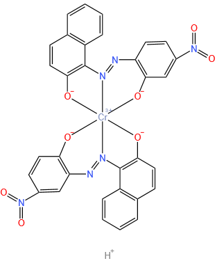 1-[(2-羟基-4-硝基苯基)偶氮]-2-萘酚-铬配合物