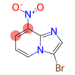 IMidazo[1,2-a]pyridine, 3-broMo-8-nitro-