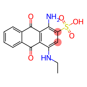 1-Amino-4-(ethylamino)-9,10-dihydro-9,10-dioxo-2-anthracenesulfonic acid