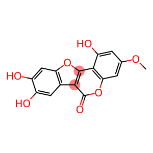 7-甲氧基-5,11,12- 三羟基香豆素