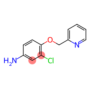 Benzenamine, 3-chloro-4-(2-pyridinylmethoxy)-