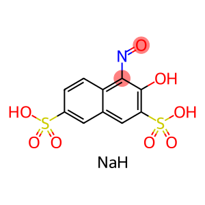 Disodium 1-nitroso-2-naphthol-3,6-disulfonate