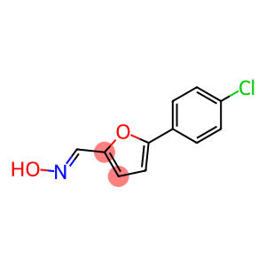 2-Furancarboxaldehyde, 5-(4-chlorophenyl)-, oxime, (E)- (9CI)